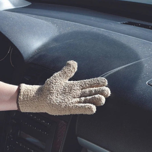 CleanGreen Microfiber Cleaning & Dusting Gloves - Online Supply Closet