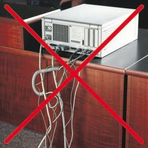 CordAway® Flexible Grommet – 2 - 3/8" Desk Cable Organizer by Master Manufacturing - Online Supply Closet