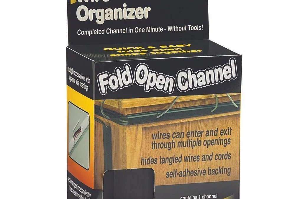 Master Manufacturing CordAway Raceway Channel – Wire & Cable Management System - Online Supply Closet