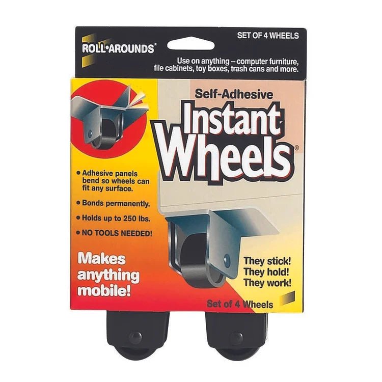 RollArounds Instant Wheels, 4/Set - Online Supply Closet
