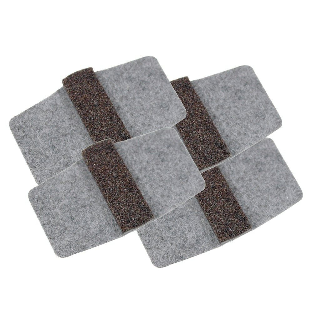 Wrap - Around Felt Floor Savers – Chair Rail & Glide Protectors | Master Manufacturing - Online Supply Closet