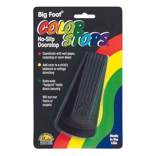 Big Foot® ColorStops™ Doorstops – Heavy - Duty Colored Wedges | Master Manufacturing - Online Supply Closet