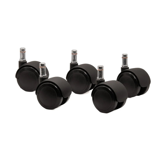 Casters — Reverse Brake (Set of 5) - Online Supply Closet