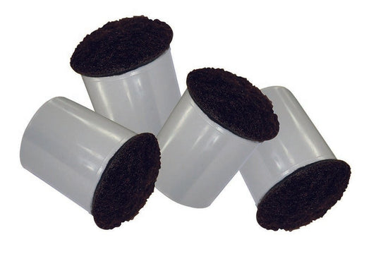 Chair Tips with Felt – Slip - On Floor Savers (16 - Pack) - Online Supply Closet