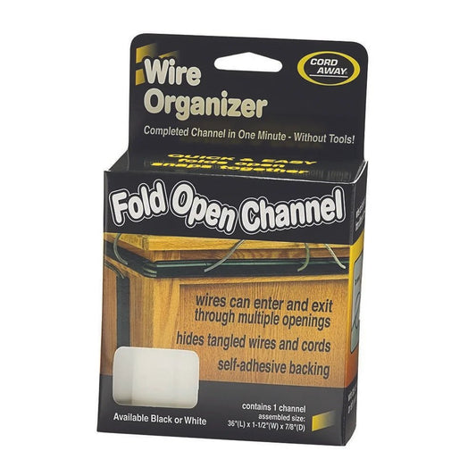 Channel, Fold-Open, 36" Long - Online Supply Closet