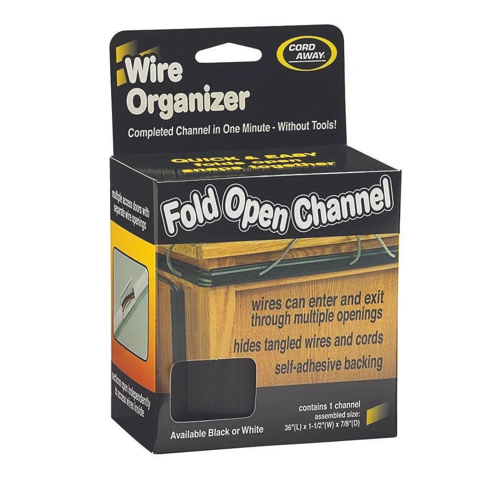 Channel, Fold-Open, 36" Long - Online Supply Closet