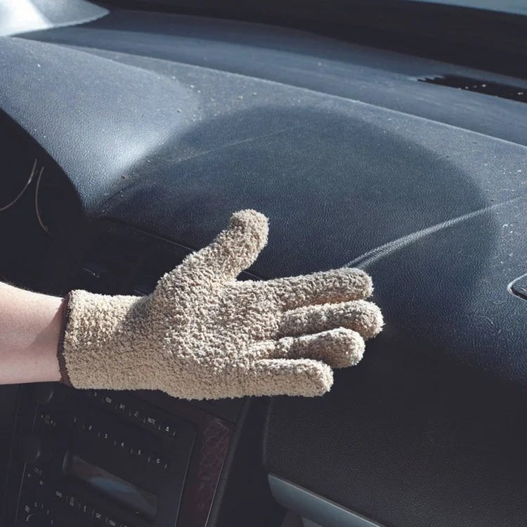 CleanGreen Microfiber Cleaning & Dusting Gloves - Online Supply Closet