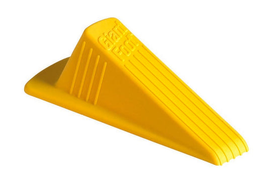 Giant Foot® Doorstop – Extra - Large Heavy - Duty Rubber Door Wedge (1 - Pack or 2 - Pack) - Online Supply Closet