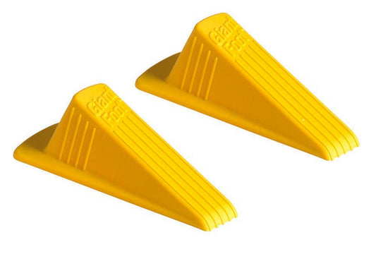 Giant Foot® Doorstop – Extra - Large Heavy - Duty Rubber Door Wedge (1 - Pack or 2 - Pack) - Online Supply Closet