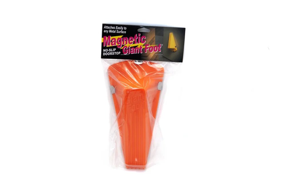 Giant Foot Doorstop Magnetic – Extra - Large Wedge with Built - in Magnet | Master Manufacturing - Online Supply Closet