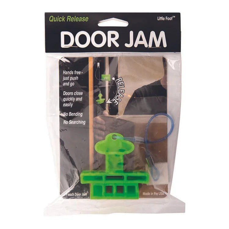Master Manufacturing® Little Foot™ Door Jam | Easy Self - Closing Door Stop - Online Supply Closet