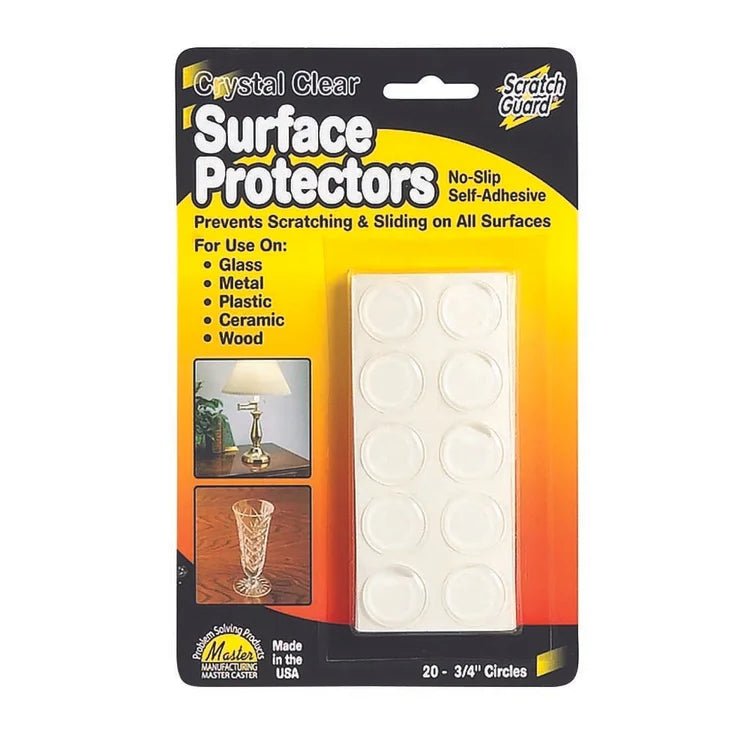 Master Manufacturing® Scratch Guard® Self - Adhesive Surface Protectors – Clear Pads for Furniture, Floors & Decor - Online Supply Closet