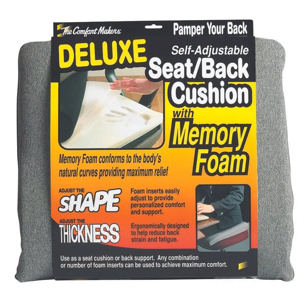 The ComfortMakers Seat/Back Cushion – Standard & Deluxe - Online Supply Closet