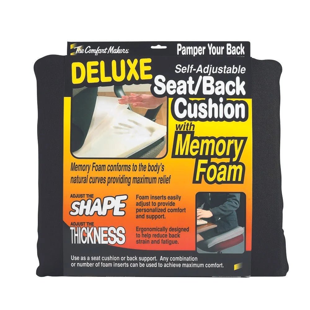 The ComfortMakers Seat/Back Cushion – Standard & Deluxe - Online Supply Closet