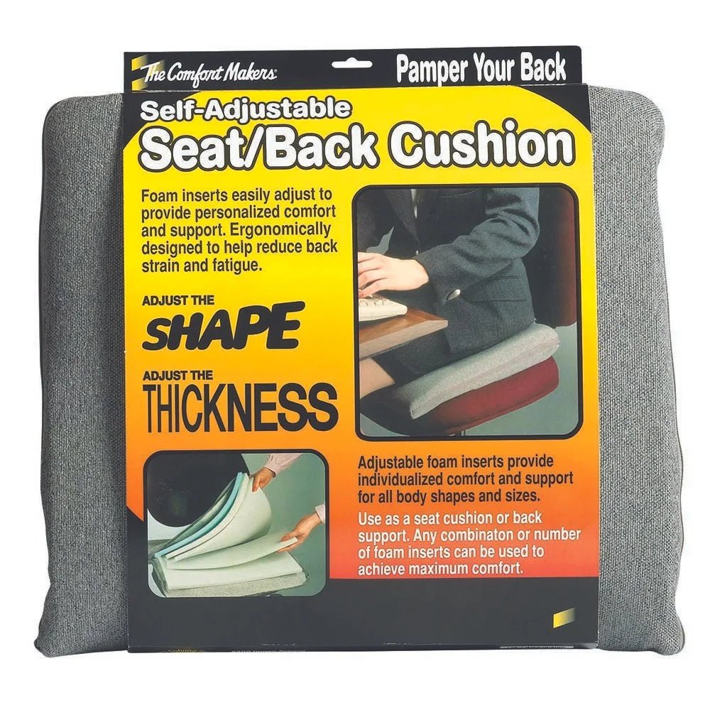 The ComfortMakers Seat/Back Cushion – Standard & Deluxe - Online Supply Closet