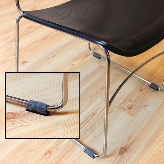 Wrap - Around Felt Floor Savers – Chair Rail & Glide Protectors | Master Manufacturing - Online Supply Closet