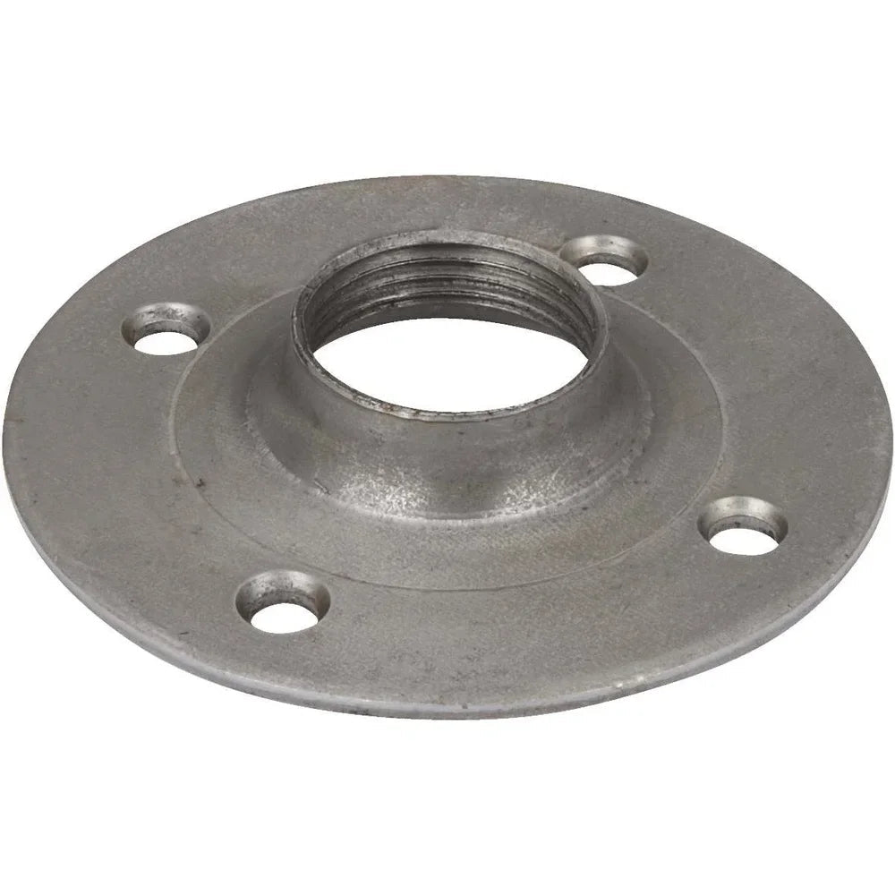 Zinc Plated Steel Floor Flange 1.5'' (FF14) - Online Supply Closet